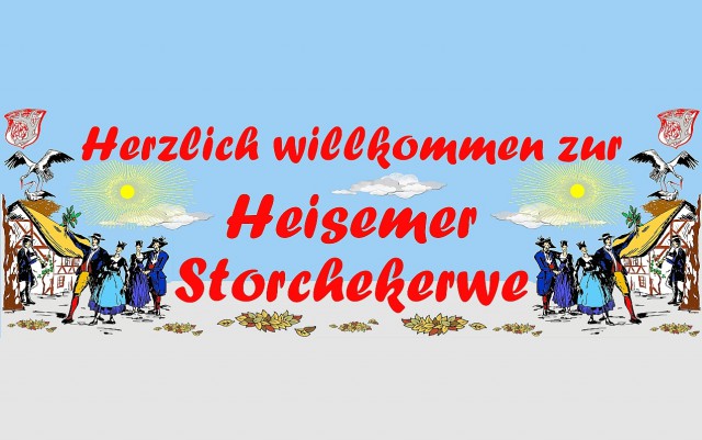 Frühschoppen beim Heisemer Storchekerwe